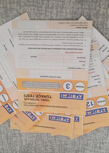 Beden Renk TYT - AYT Karışık deneme serisi