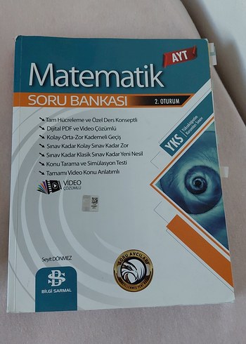 AYT Matematik Soru Bankası 2. Oturum Video Çözümlü