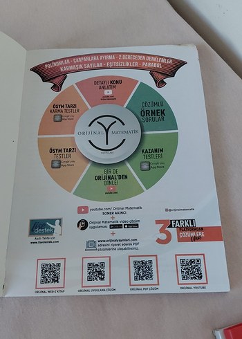Orijinal Matematik AYT Konu Anlatımlı Eğitim Seti