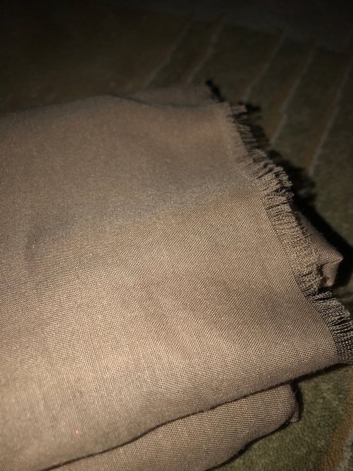 Bej pamuklu şal - Görsel 2