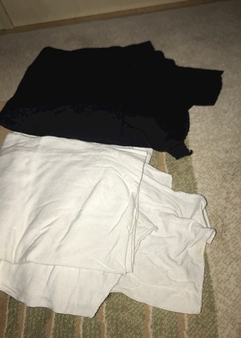 Beyaz siyah penye şal beraber satıyorum - Görsel 2