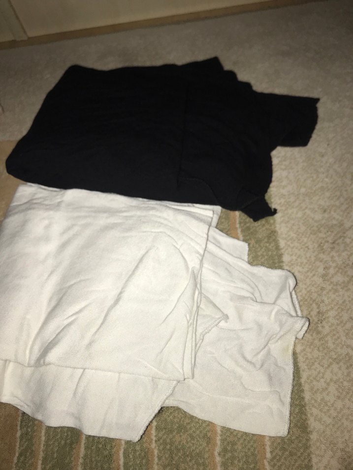 Beyaz siyah penye şal beraber satıyorum - Görsel 2