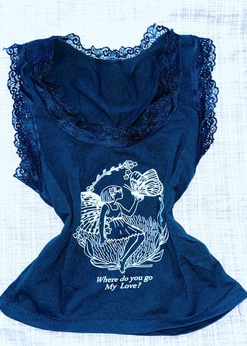 Gothic grunge coquette bluz