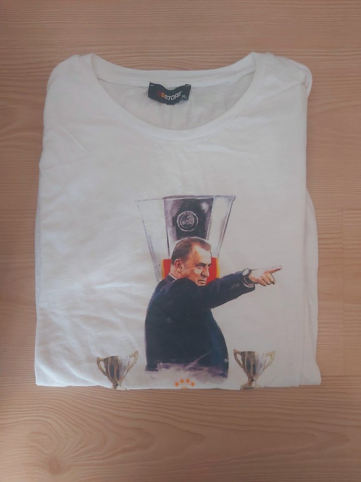 GALATASARAY FATIH TERİM TİŞÖRT - Görsel 4