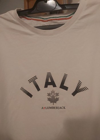 Beyaz LUMBERJACK Erkek Tişört - Görsel 2