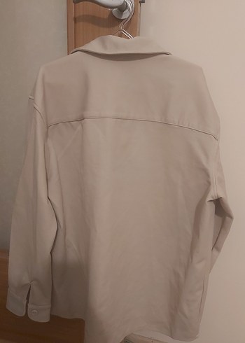 Erkek Bej Gömlek Ceket - Görsel 3