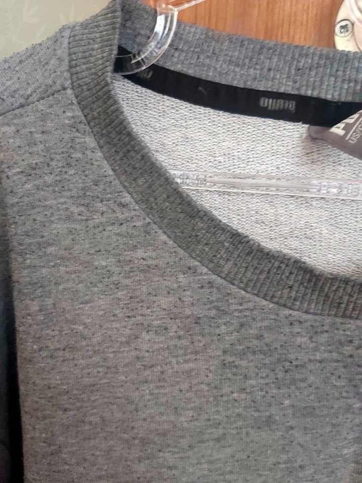 Gri Puma Erkek Sweatshirt - Görsel 5