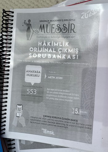 Müessir Hâkimlik Soru Bankası - Görsel 6