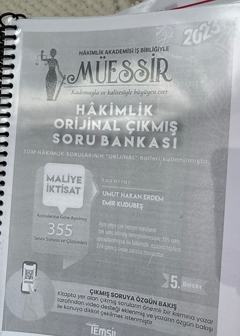 Müessir Hâkimlik Soru Bankası - Görsel 3