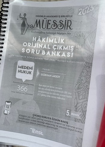 Müessir Hâkimlik Soru Bankası - Görsel 2