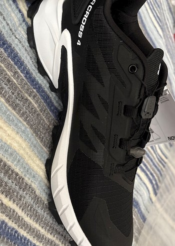 Siyah SU GEÇİRMEZ Salomon Erkek Outdoor Spor Ayakkabı - Görsel 3