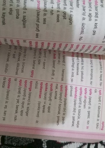 İngilizce-Türkçe Sözlük - Görsel 2