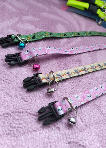 ZİLLİ KEDİ TASMASI 2 adet... - Görsel 3