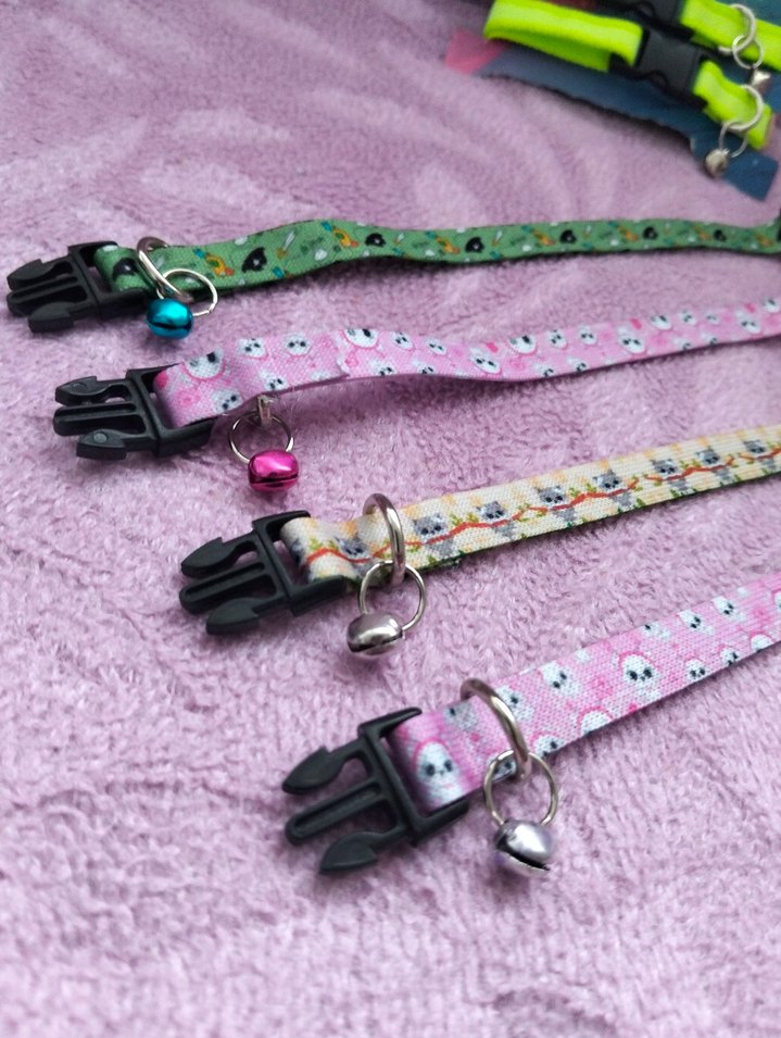 ZİLLİ KEDİ TASMASI 2 adet... - Görsel 3