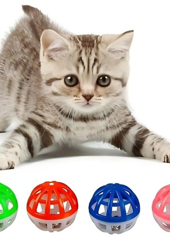 Çıngıraklı Top Kedi Oyuncağı - Görsel 4