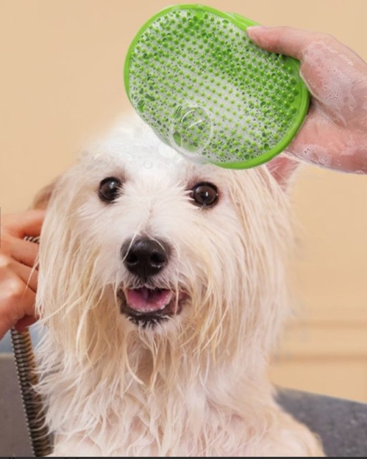 Silikon Tüy Toplama Yıkama Fırçası - Görsel 3