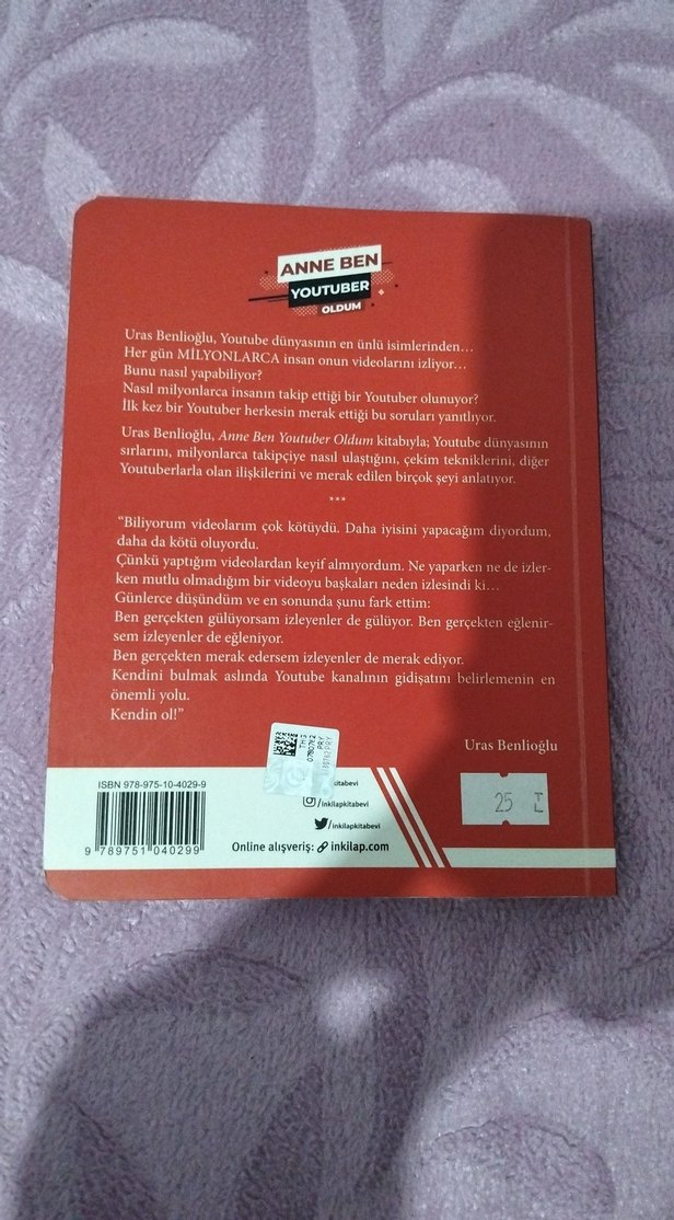 Anne Ben Youtuber Oldum - Uras Benlioğlu - Görsel 2