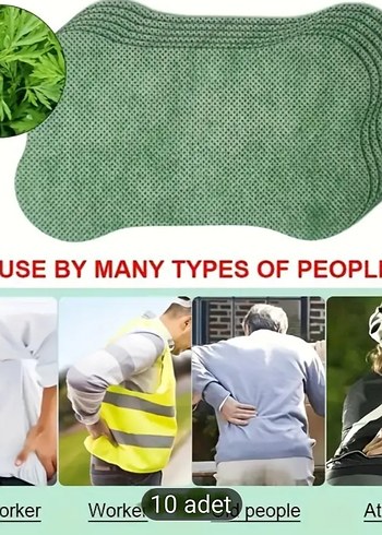 10 Adet Sırt Ağrısı Bandı - Görsel 2