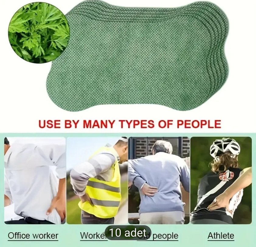 10 Adet Sırt Ağrısı Bandı - Görsel 2