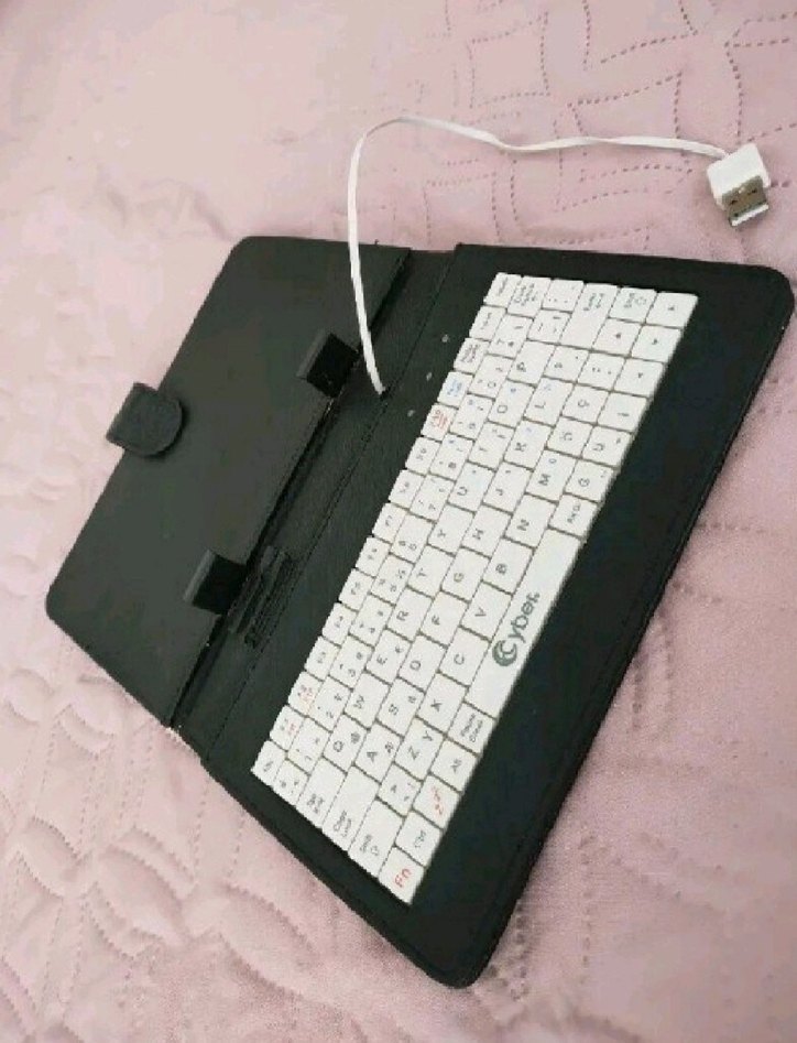 Siyah Katlanabilir Taşınabilir USB Klavye - Görsel 2