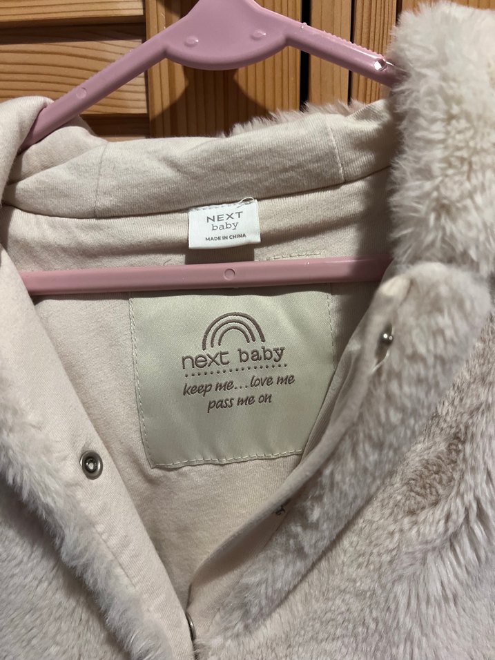 Kürklü Bebek Kız Tulumu - Görsel 3