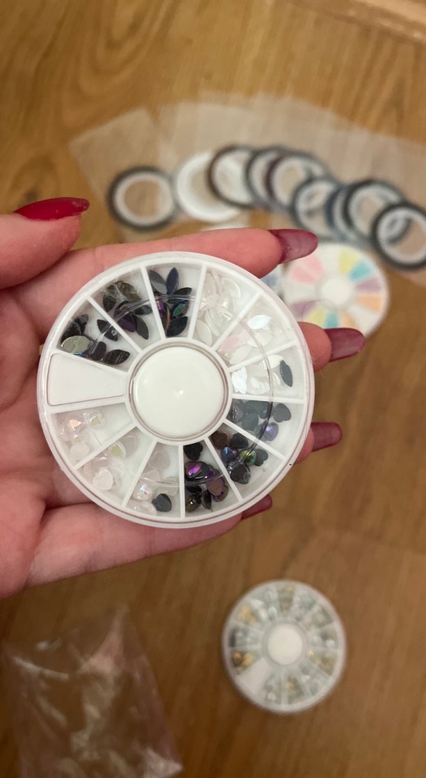 Renkli Tırnak Süsleme Seti - Görsel 3