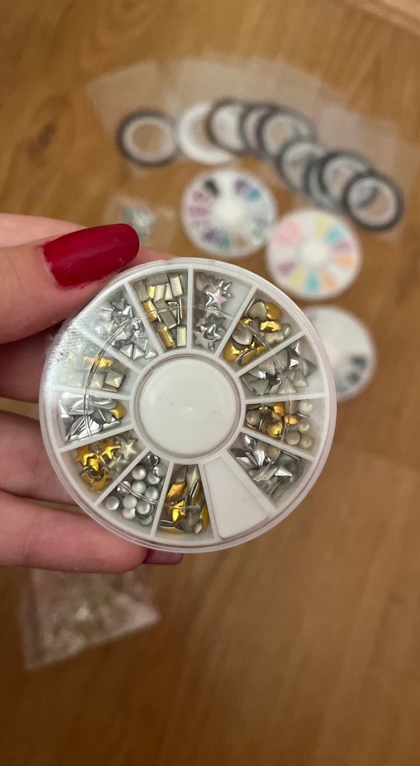 Renkli Tırnak Süsleme Seti - Görsel 2