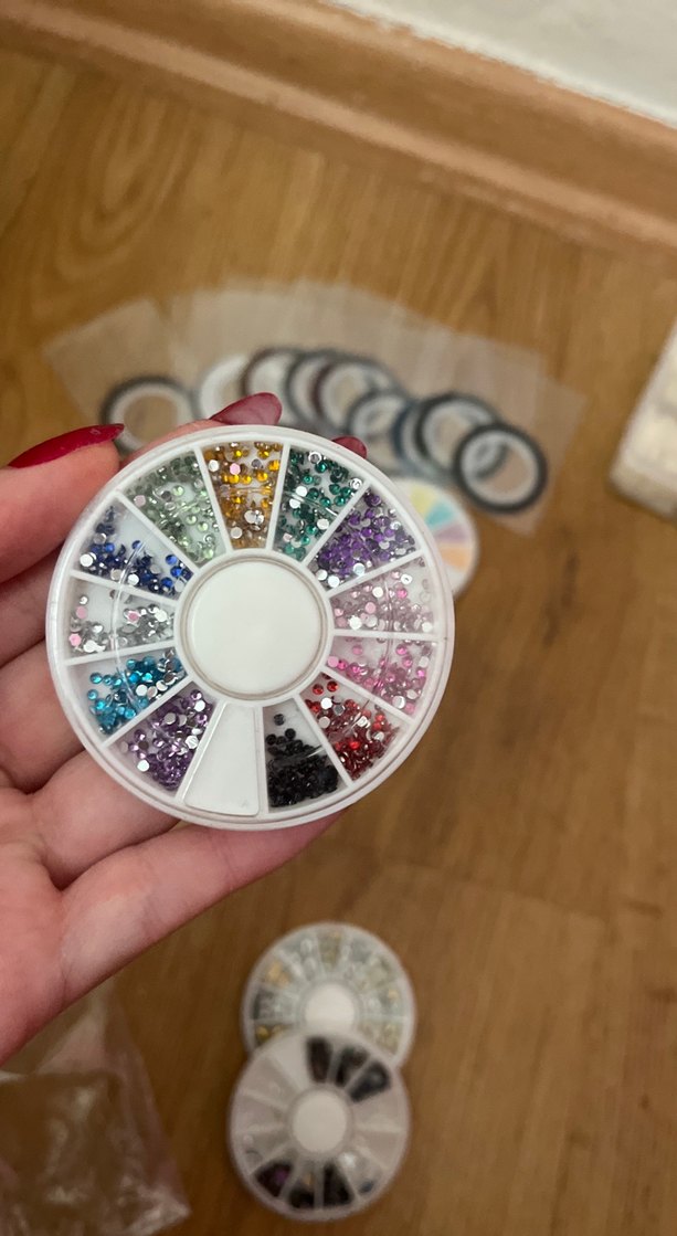 Renkli Tırnak Süsleme Seti - Görsel 4