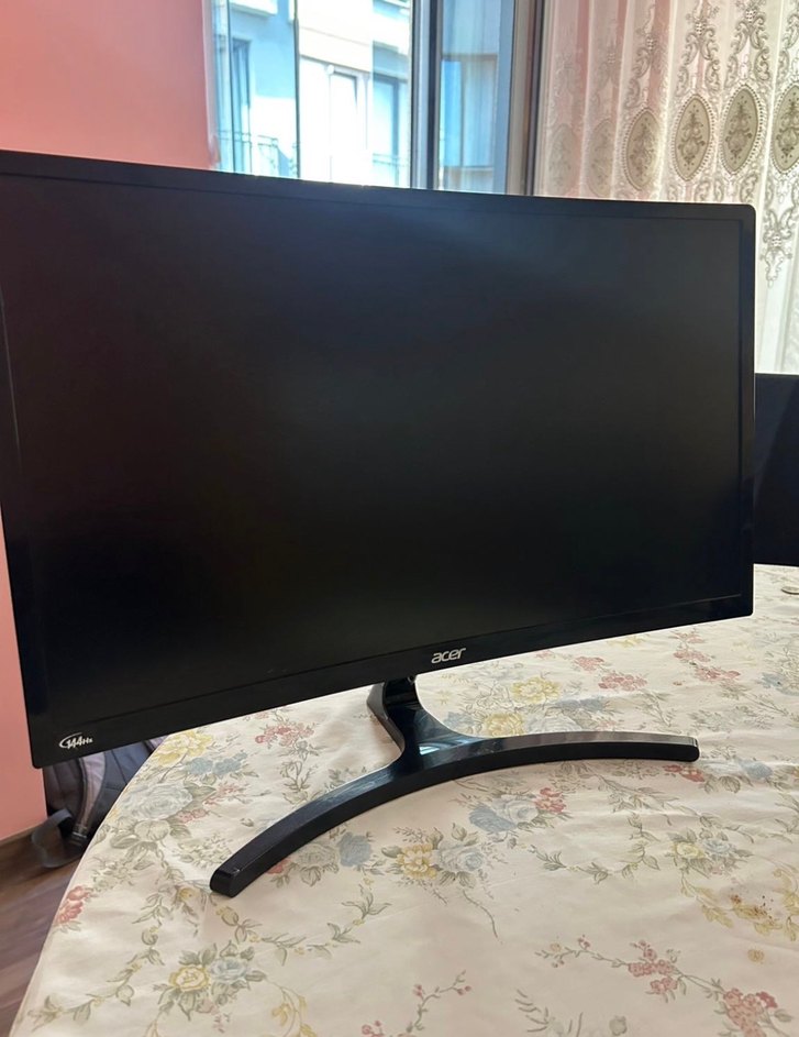 Siyah Acer Monitör - Görsel 4