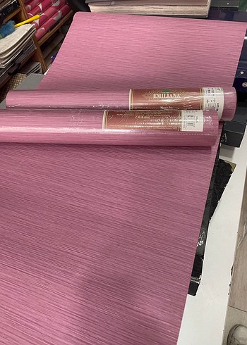 İtalyan Pembe Pastel Duvar Kağıdı Rulosu
