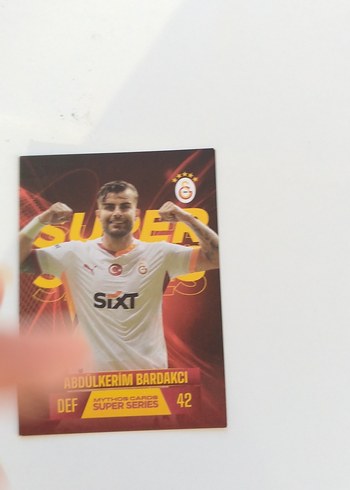 Beden Galatasaray Futbol Kartları Seti
