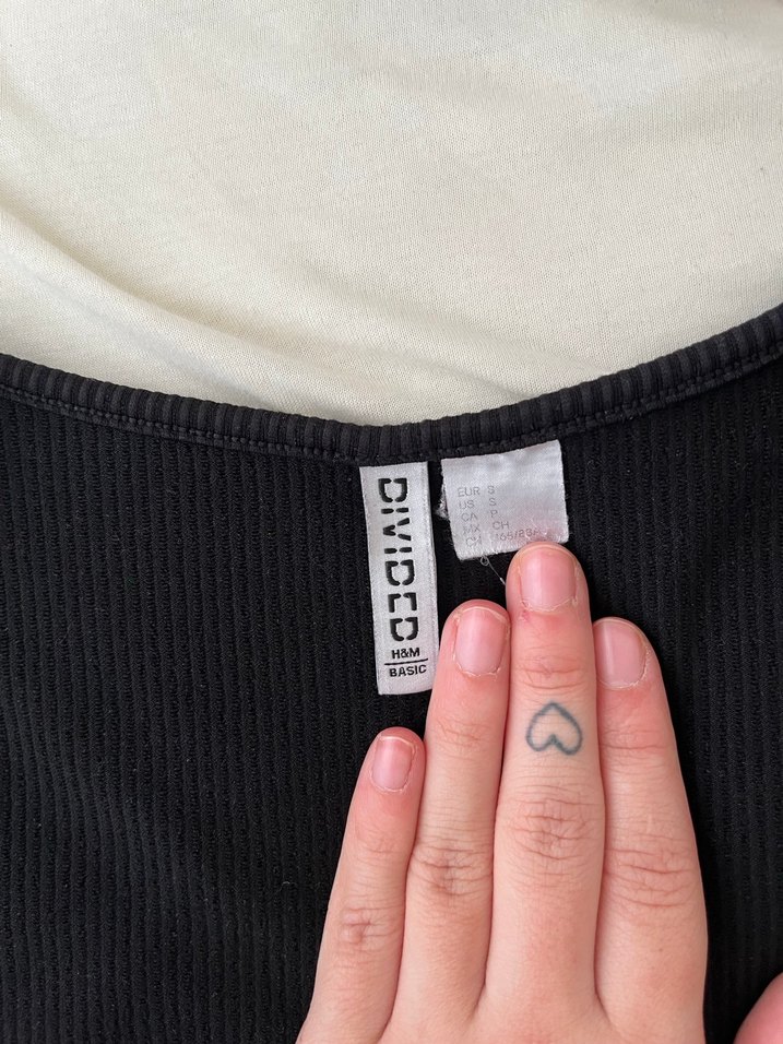 Siyah Uzun Kollu Dar Kesim Bluz - Görsel 4