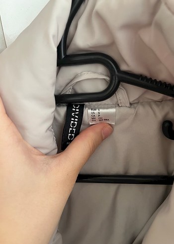 Bej Kısa Kadın Kışlık Mont - Görsel 3