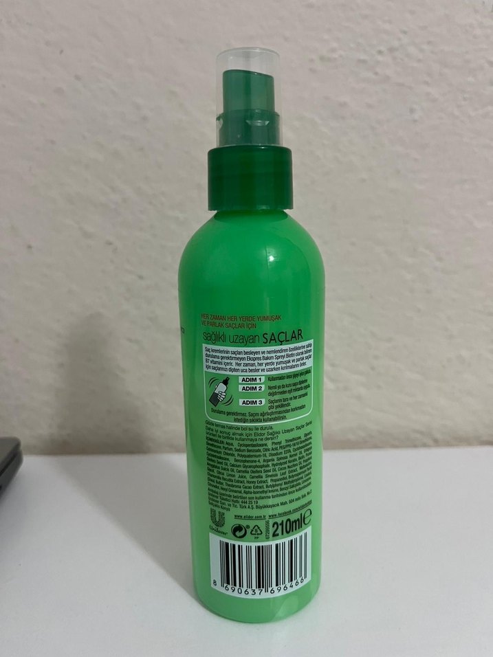 Elidor Saçlar İçin Hızlı Bakım Spreyi - Görsel 2