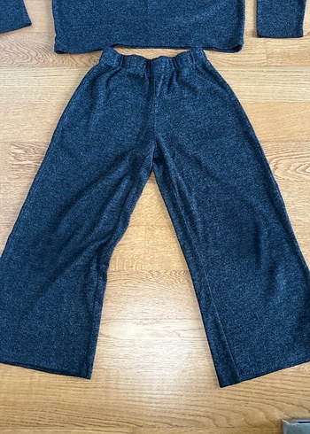 10 Yaş Beden Zara Gri Bol Kesim Kız Eşofman Ev Takımı
