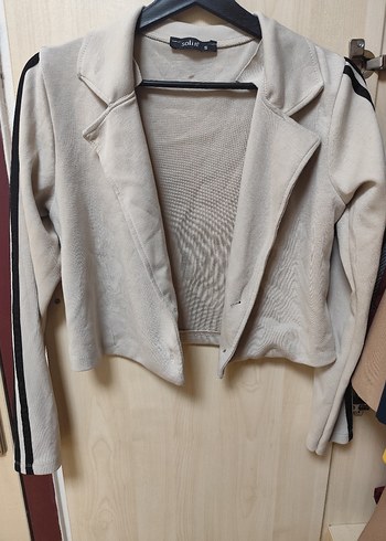 Bej Kadın ceket - Görsel 2