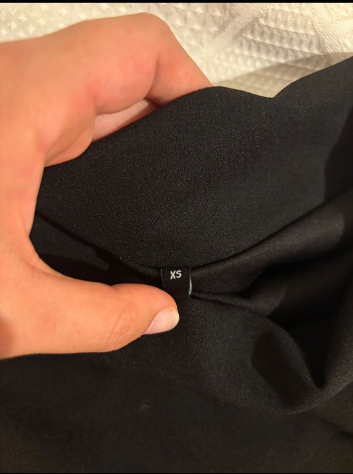 Siyah straplez bluz - Görsel 2