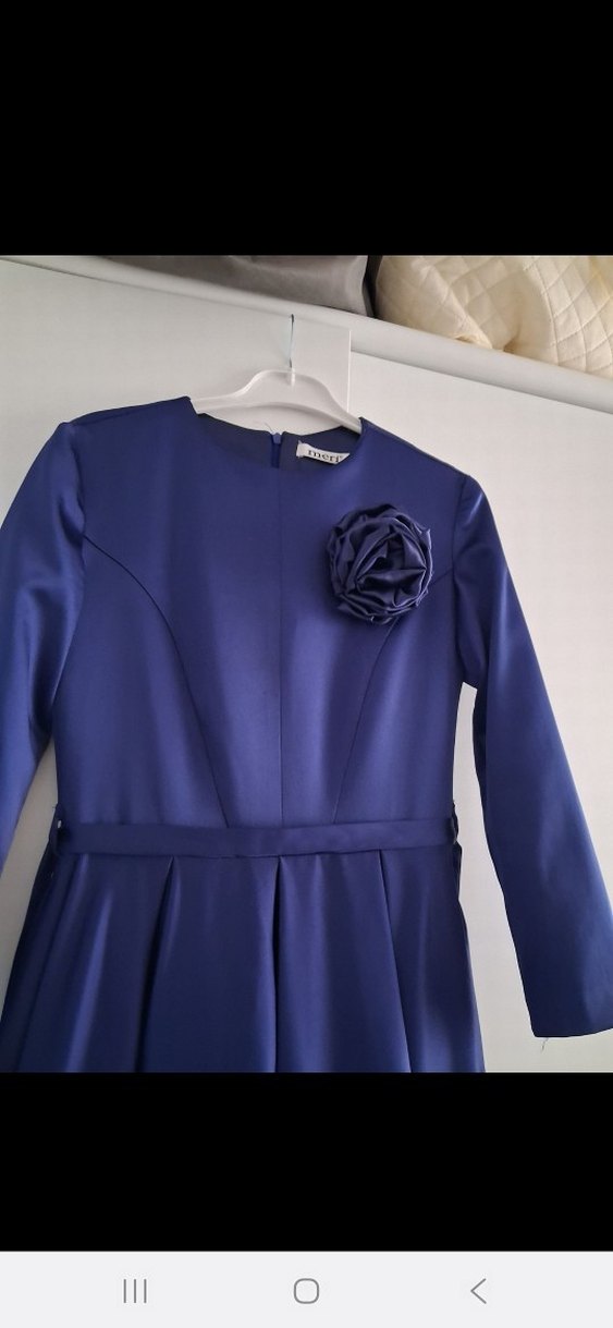 Lacivert Meri Abiye - Görsel 2