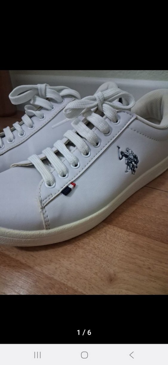 Erkek Beyaz Spor Ayakkabı Velcro Bağcıklı 34noçoçuk - Görsel 5