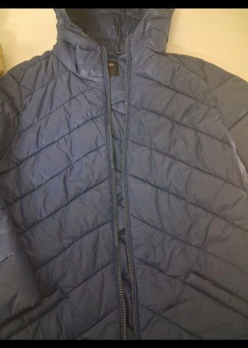 haki lacivert bayan mont Ceket - Görsel 6