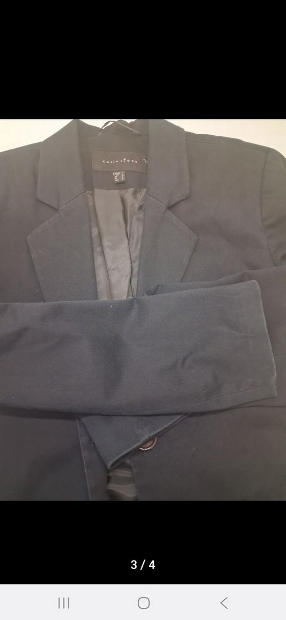 haki lacivert bayan mont Ceket - Görsel 3