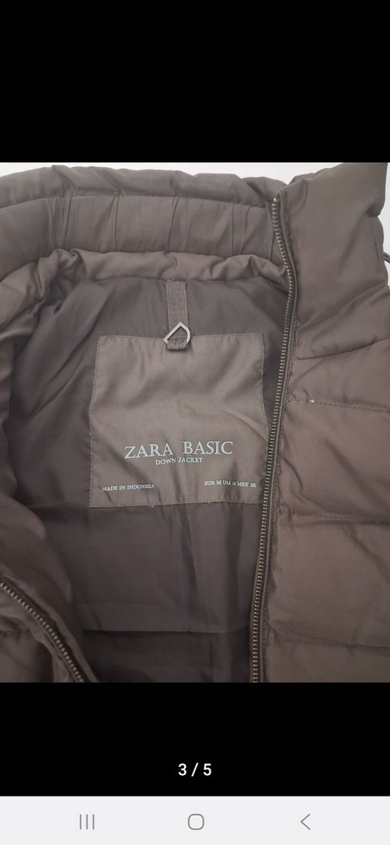 haki lacivert bayan mont Ceket - Görsel 5