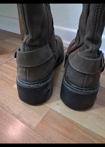 Harley Davidson Kahverengi Deri Biker Bot Orjinaldir - Görsel 5