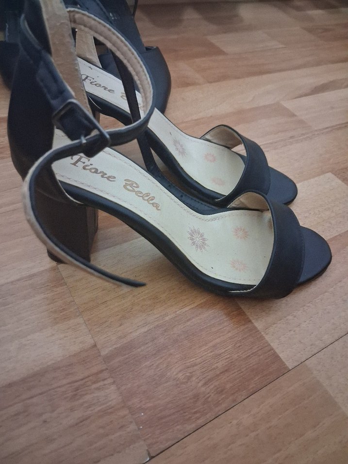 siyah topuklu aykkabı - Görsel 4