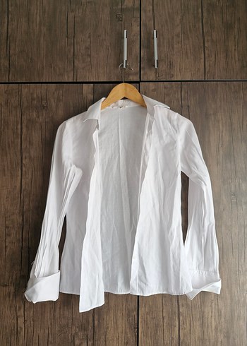 Adil Işık Beyaz Kadın Gömlek - Görsel 2