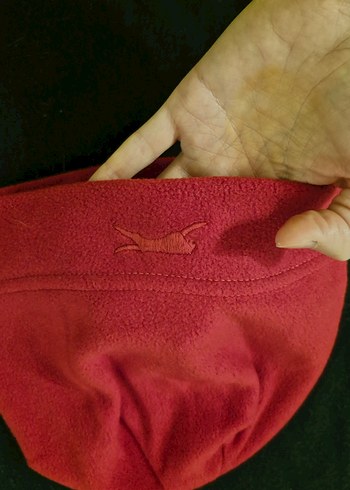 Slazenger Kadın Kırmızı Polar Bere - Görsel 2