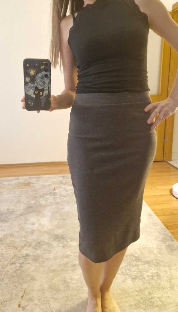 H&M Gri Normal Boy Kalem Etek - Görsel 2