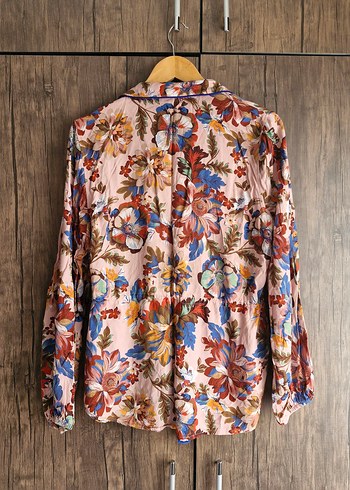 Pierre Cardin Çiçek Desenli Bohem Gömlek - Görsel 2