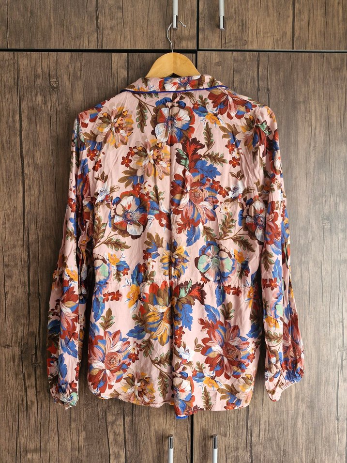 Pierre Cardin Çiçek Desenli Bohem Gömlek - Görsel 2