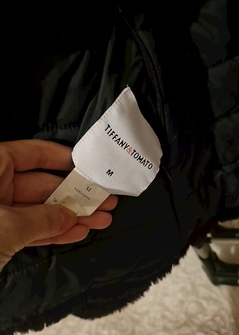 Tiffany Tomata, Çift Yön Kullanımlı Siyah Kadın Kürk Mont - Görsel 6